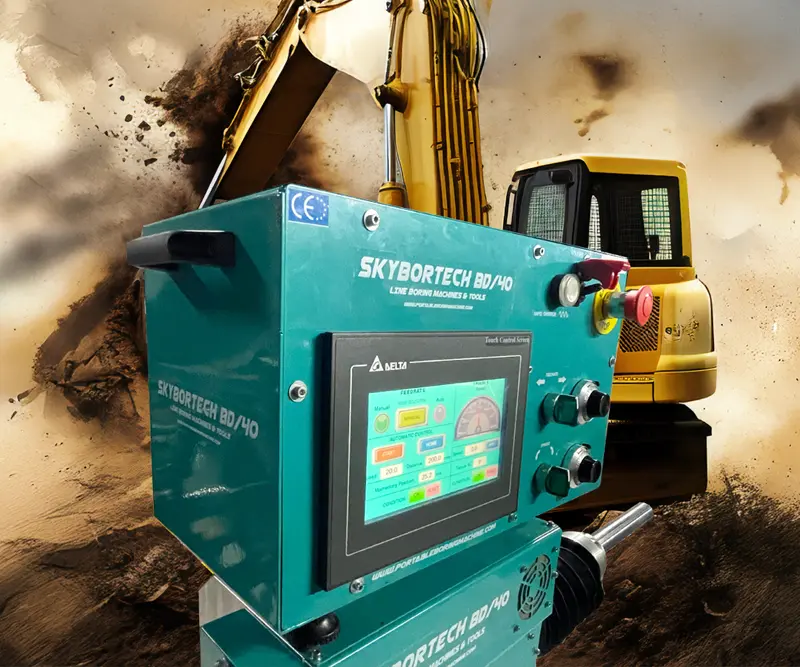 skybortech portable line boring machines
