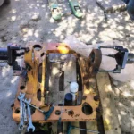 Portable Boring Machine field operations Portable Boring Machine field operations