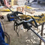 Portable Boring Machine field operations Portable Boring Machine field operations