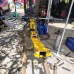 Portable Boring Machine field operations Portable Boring Machine field operations