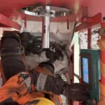 Portable Boring Machine field operations Portable Boring Machine field operations