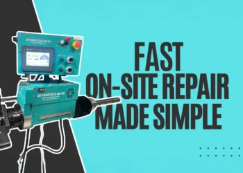 mobile line boring machine