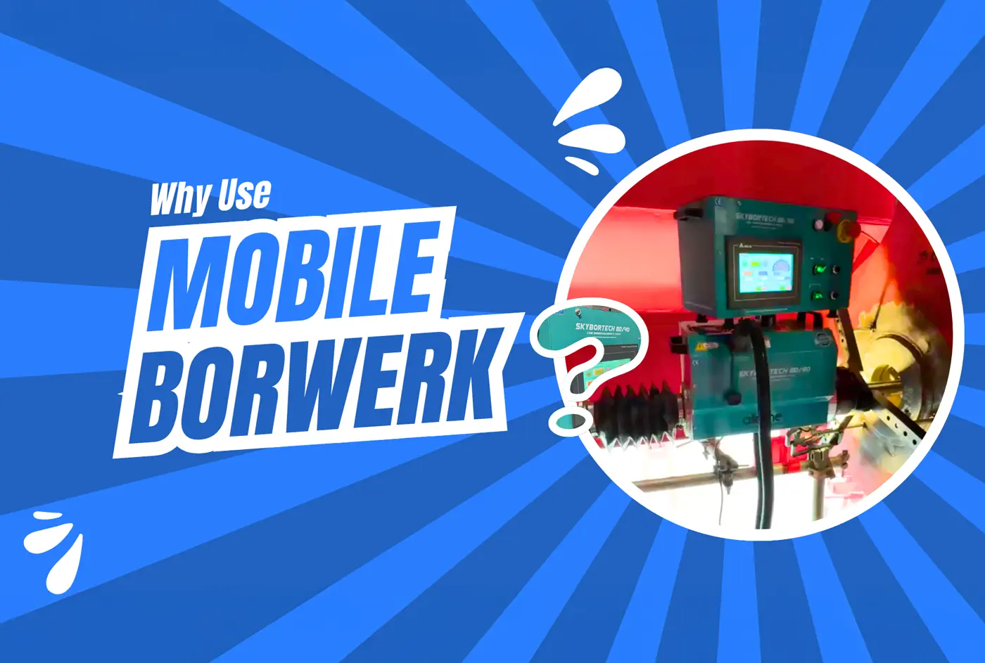 portable line boring solutions mobile borwerk borverk