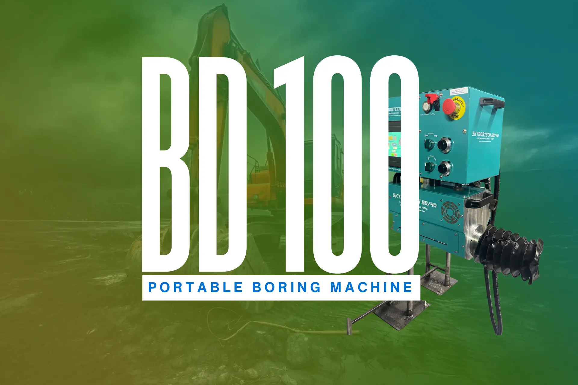 BD 100 Portable Boring Machine BD 100 Portable Boring Machine
