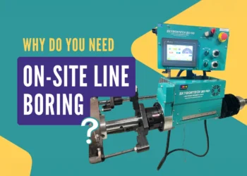 what is on site line boring and how is it done