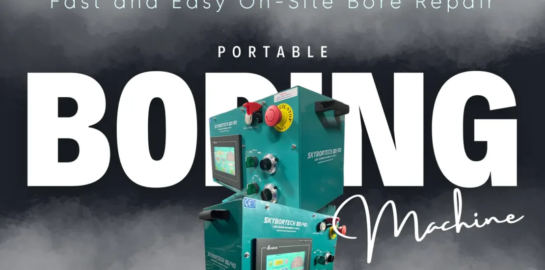 Portable Boring Machine: Fast and Easy On-Site Bore Repair