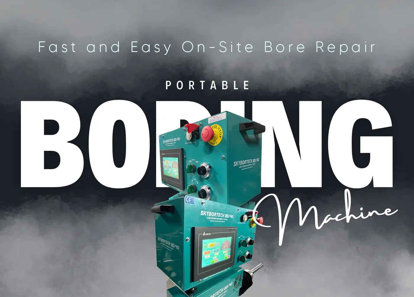 Portable Boring Machine: Fast and Easy On-Site Bore Repair Portable Boring Machine: Fast and Easy On-Site Bore Repair